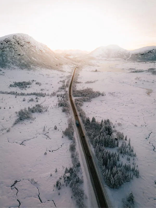 Ørskogfjellet fra luften — Landskap photography by Gustav Photography